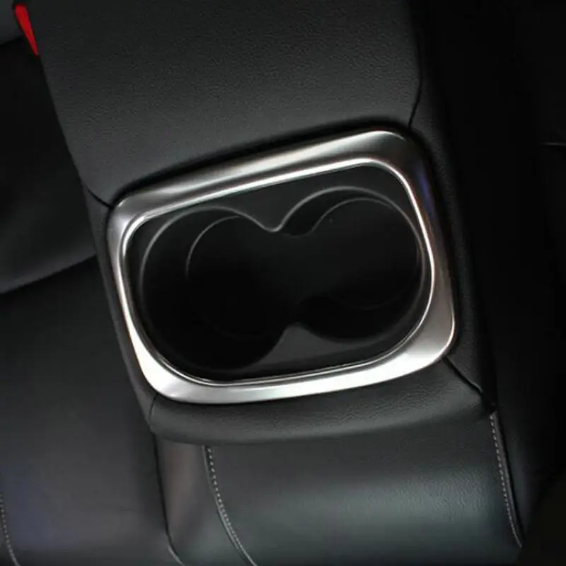 

Аксессуары BJMYCYY для Honda Civic 10 2016-2019, декоративная рама из нержавеющей стали для задней дренажной чашки, держателя автомобиля