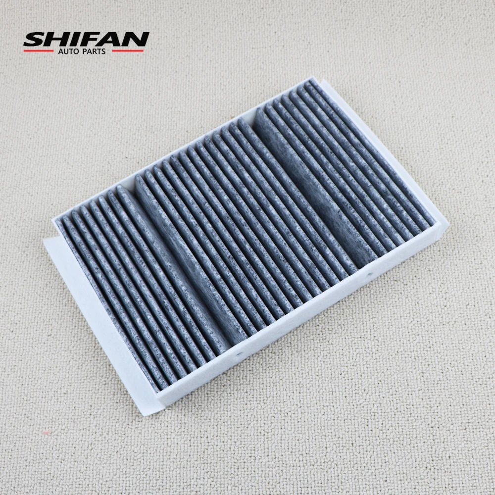 A2228300418 2Pcs Carbon Cabin Air Filter For Benz W222 V222 X222 AMG S63 S300 S320 S350 S400 S450 S500 S550 S560 S63 2228300418