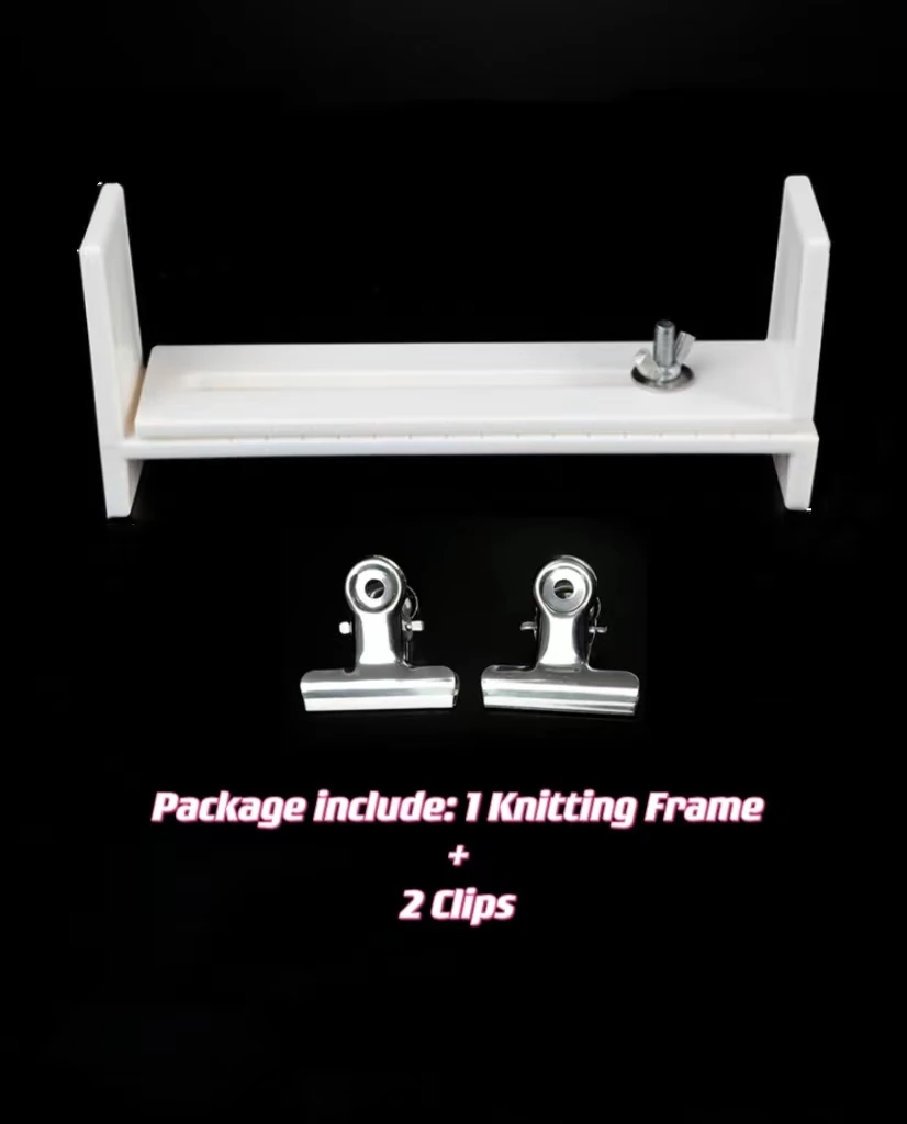 1pc HIPS Hand Rope Weaving Knitting Frame DIY Handmade Rope Artifact Bracelet Craft Tool Accessories