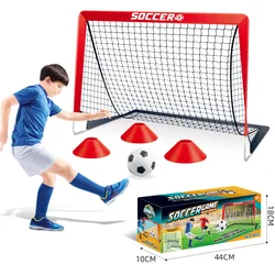 Children's football goal toy,single door， portable, foldable, indoor and outdoor, football training, sports, sensory, boy gift