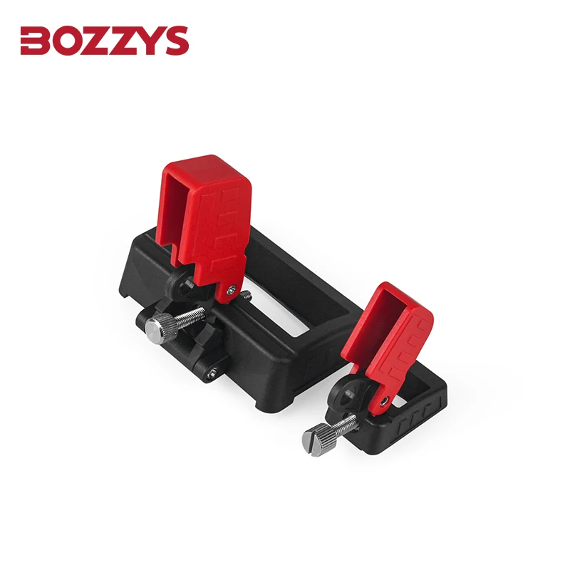 BOZZYS Circuit Breaker Lockout Molded Case with Padlock Easy Install Electrical Lockout-Tagout for Safety Compliance