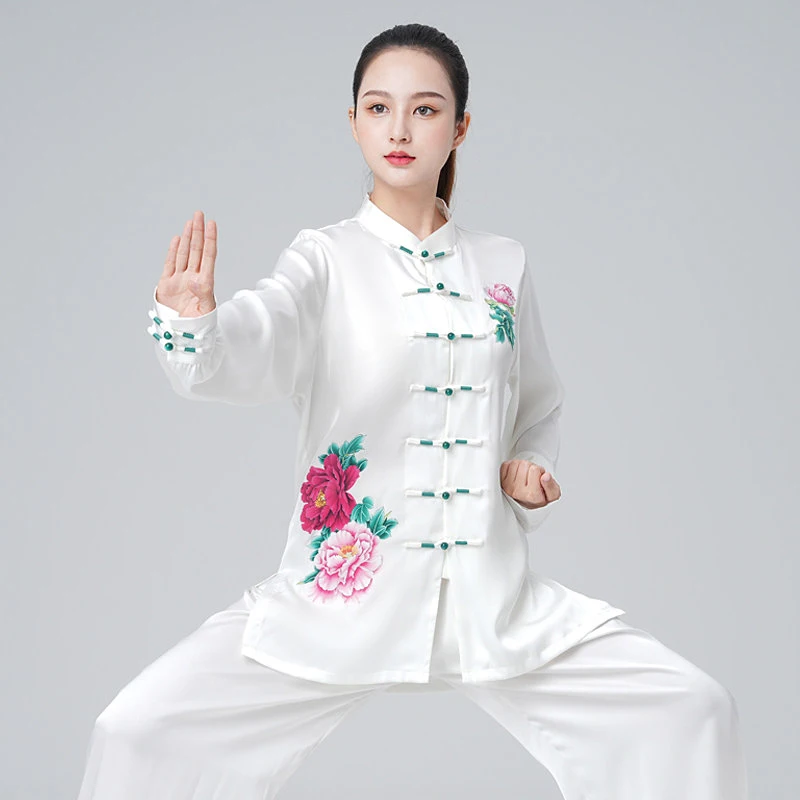 Women's Tai Chi Suit Summer Lightweight New Arrival 2024 Martial Arts Baduanjin Training Wear