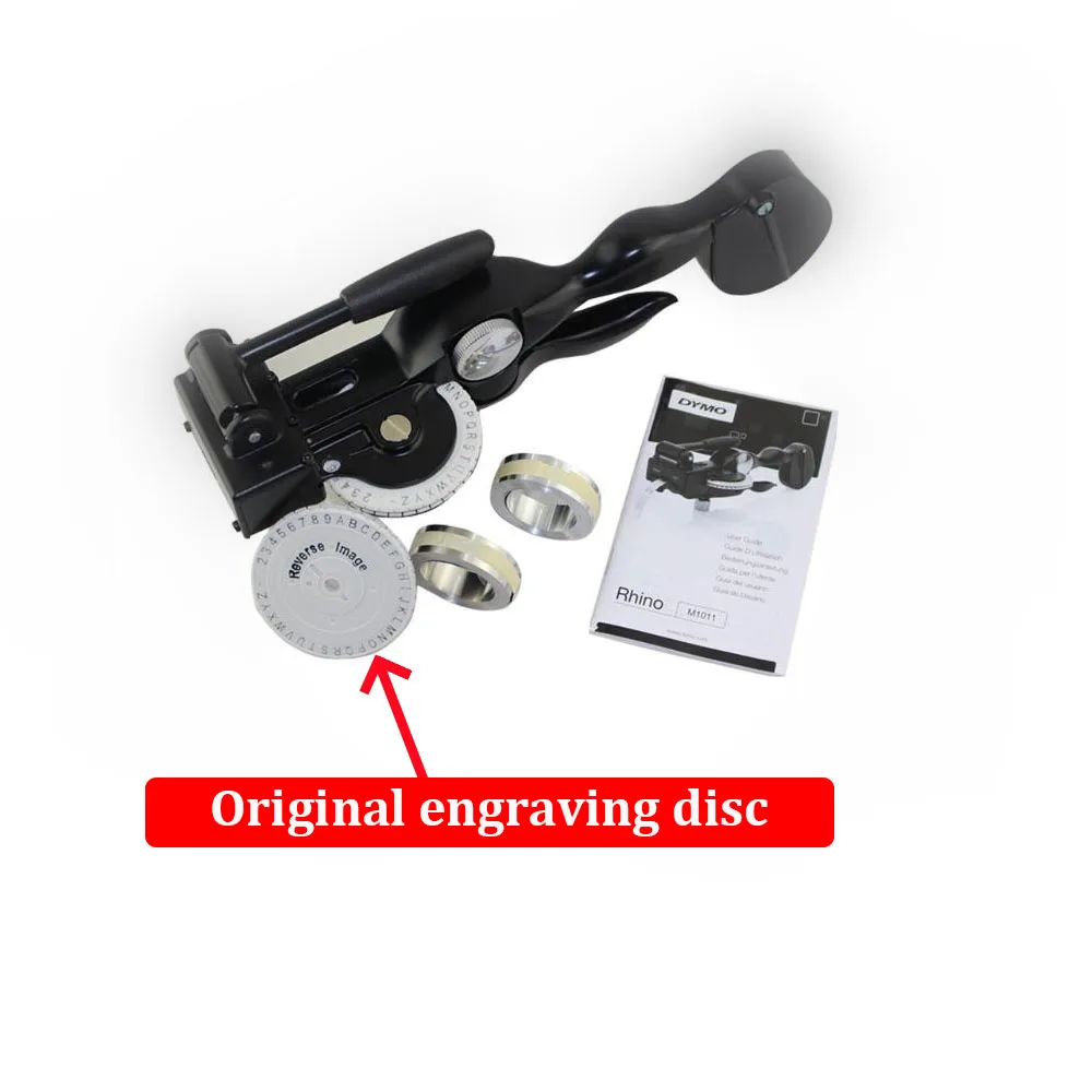 DYMO 1011 Label Printer Character plate (Horizontal Plate), Metal Embosser Original Embosing Wheel