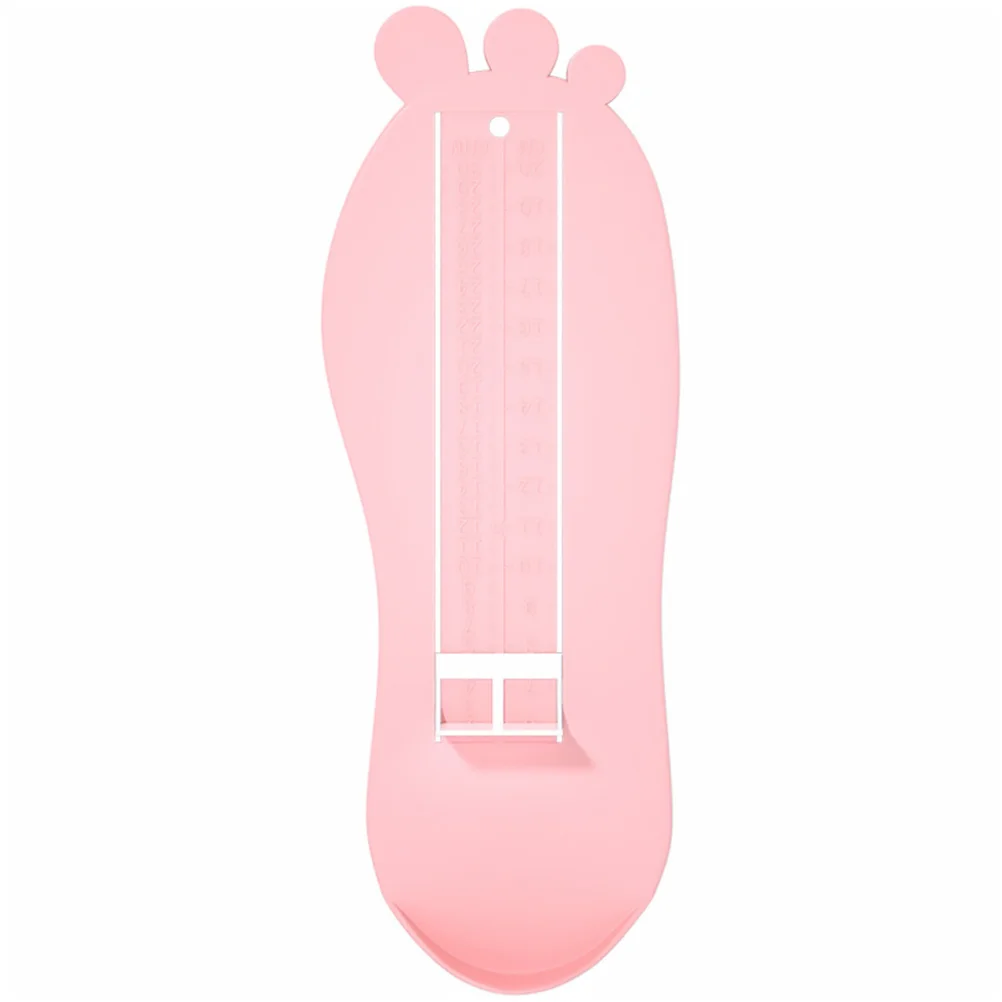 Toddler Shoe Foot Measuring Device Infant Shoes Feet Size Ruler Vintage Pink Abs Baby Sizer