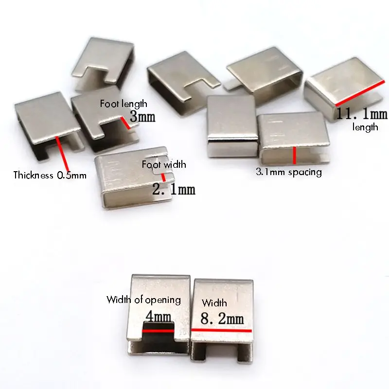 100PCS/Set Battery Contact Nickeling Plate Battery Protection Nickel Board Contact Plate Connecting Nickel Piece for Hand Drill
