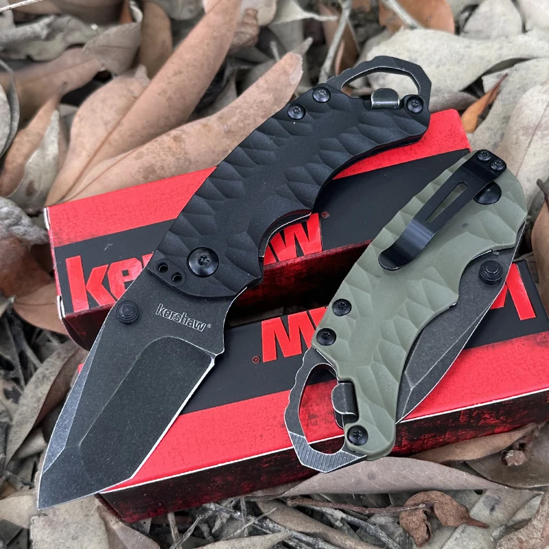 

KS 8750 8Cr13Mov Mini Pocket Folding Knife Army Combat Knife Camping Survival Practical EDC Cutting Multi-knife Corkscrew