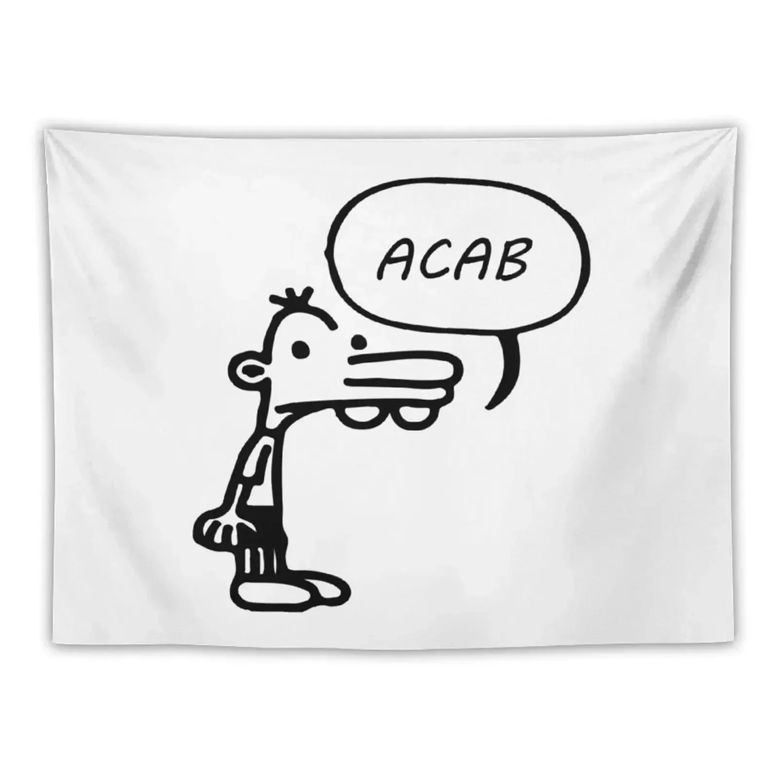 

Manny Says ACAB! Tapestry Home Decor Accessories For Bedroom Funny Home Decoration Accessories Tapestry