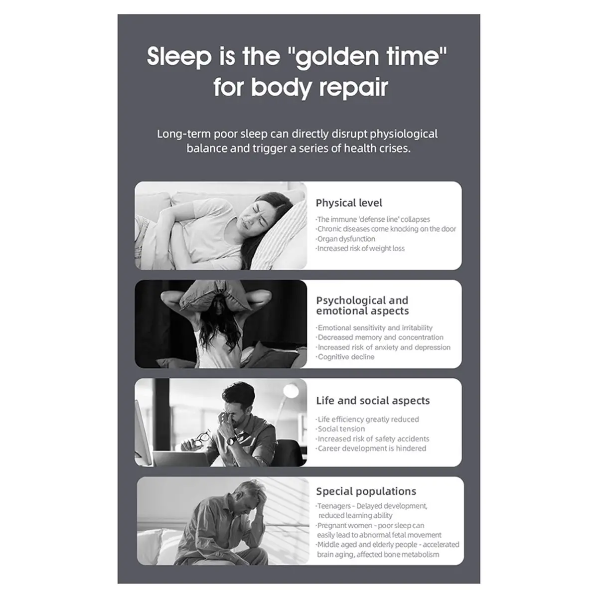 Baby Suboccipital Bone Conduction Bluetooth Speaker, White Noise Sleep Aid, Stress Relief Sleep Device, Timed Shut Off A