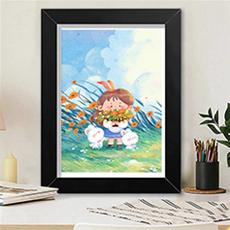 HHO-Art 木製フレーム 木製額縁 アート、工芸品、絵画 - Art Craft Magnet のレビューと価格