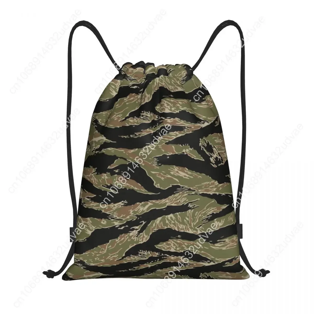 Personalized Tiger Stripe Training Backpack for Men and Women Portable Outdoor Bag Military Style DulCam