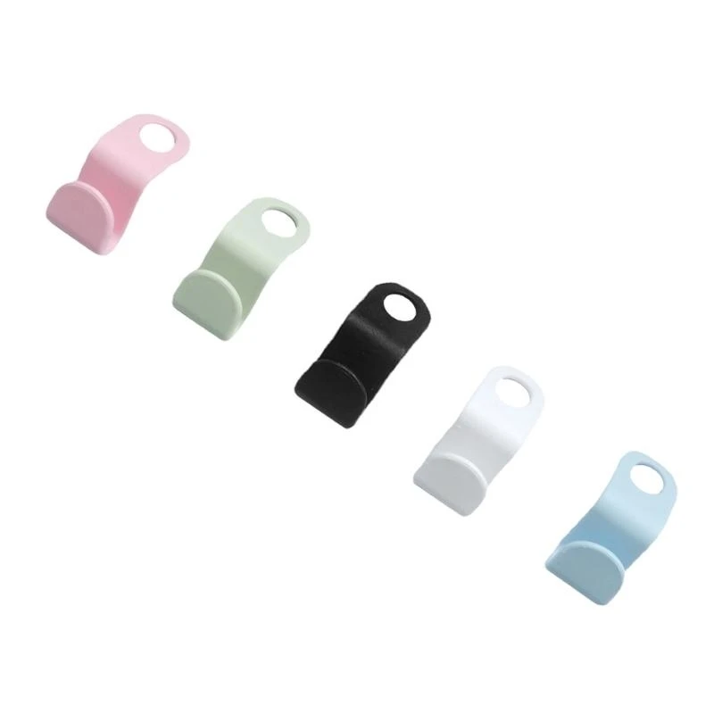 

652F 40pcs Clothes Hanger Connector Hooks Plastic Cascading Hangers Space Saving for Heavy Duty Clothes Closet Rack