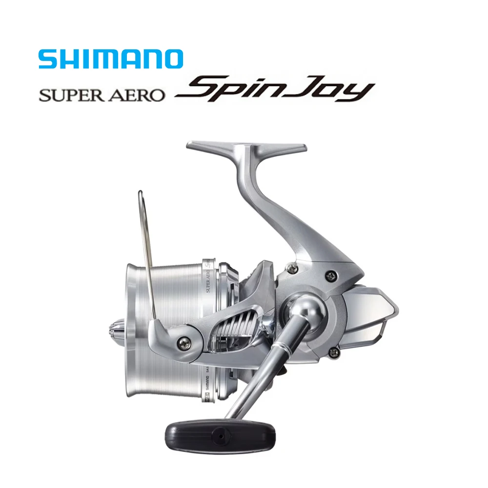 

SHIMANO Original Super Aero Spin Joy Spinning Surf Fishing Reel 3.5/4.3:1 Max Drag 12-20kg 4+1BB Parellel Body Double Spool