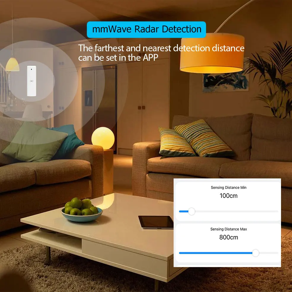 Zigbee Human Presence Sensor Detection Tuya Smart Mmwave Radar Motion Sensor Lumiance Distance Detector For Home Assistant 2mqtt