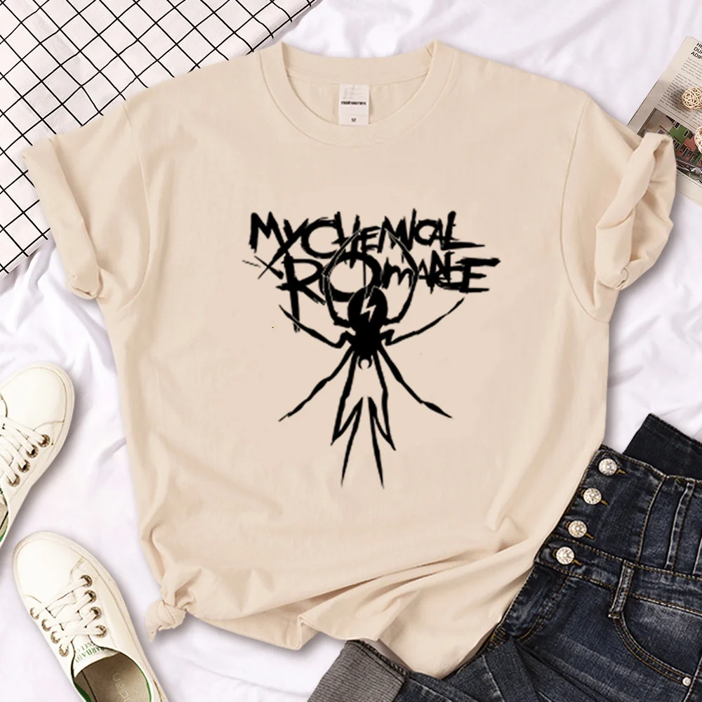 My Chemical Romance t-shirts men Y2K Japanese t-shirts male designer clothes