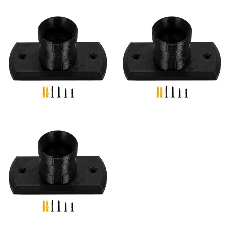 

3X Steering Wheel Wall Mount Bracket Stand Holder With Screws For FANATEC Steering Wheel Fixing Brackets Accessories