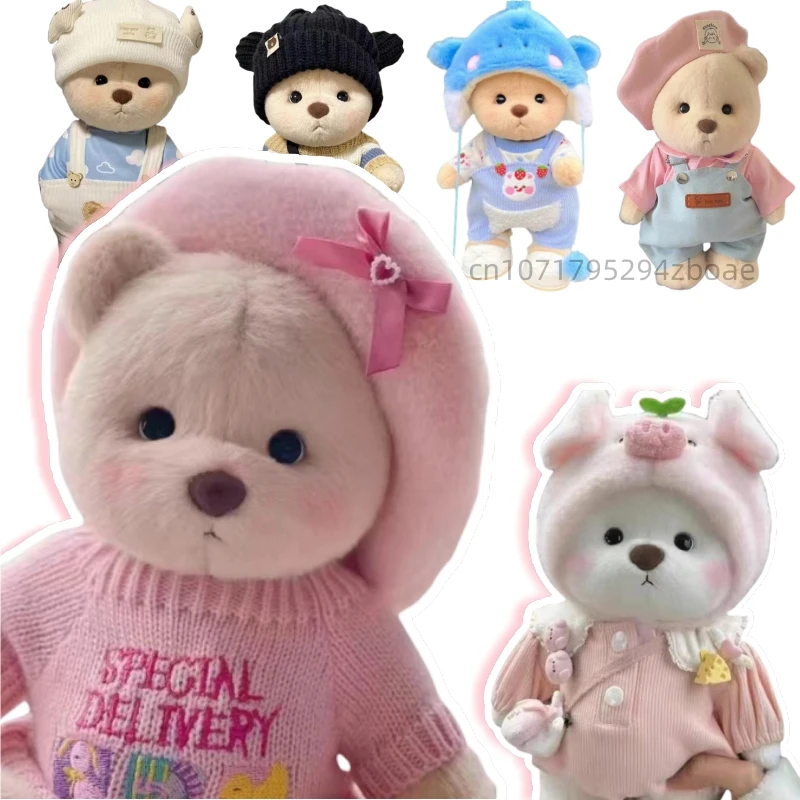 

30cm Handmade Big Sale Cute Joint Bear Plush Doll High Quality Tale Best Gift For Girlfriend Valentines Day Gift Birthday Decor
