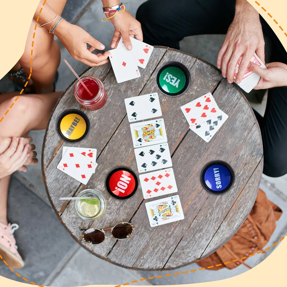 مضحك حفلة الحديث زر لا ربما آسف نعم زر الصوت اللعب المنزل مكتب حفلة الكمامة الإجابة الطنانات لعبة للألعاب الصوتية الممتعة #5