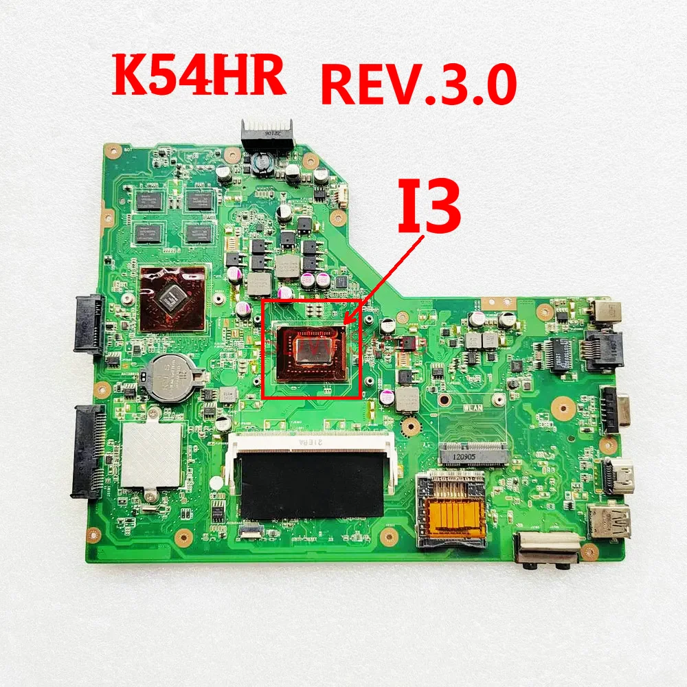 

Материнская плата K54HR для ASUS K54HR X54HR X54HY K54LY, материнская плата для ноутбука I3-2330M/I3-2350M DDR3