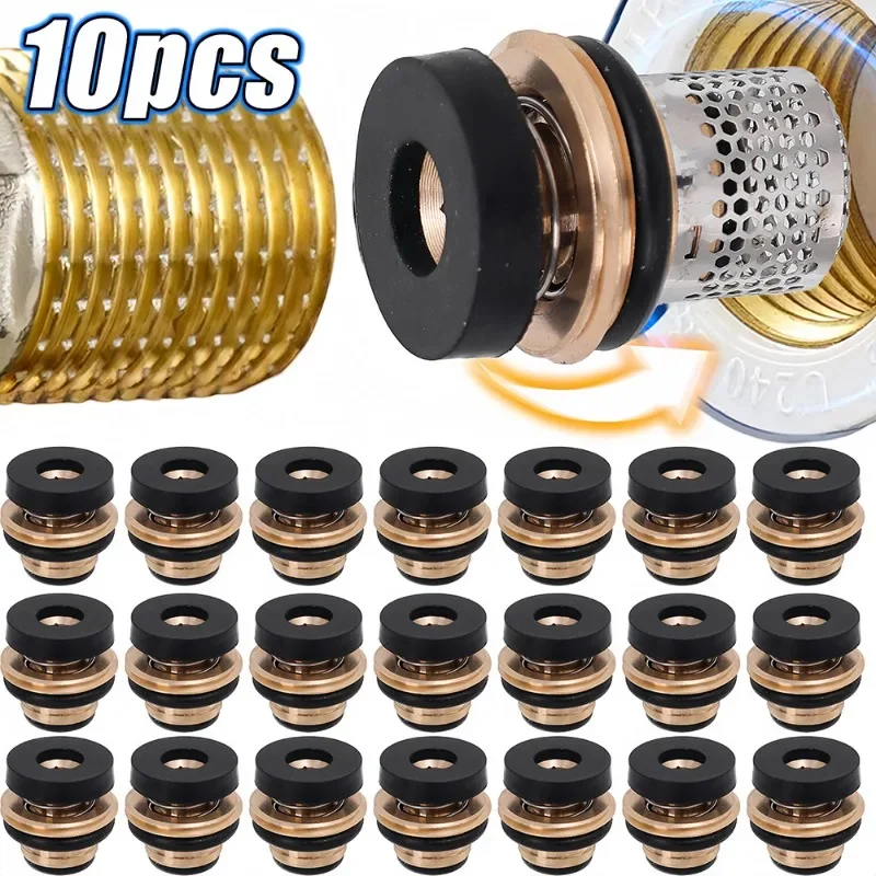 Universal Brass Quick Seal Washers Faucet Valve Leak-proof Sealing Rings Gaskets Pipe Hose Plumbing Plugs Faucet Accessories