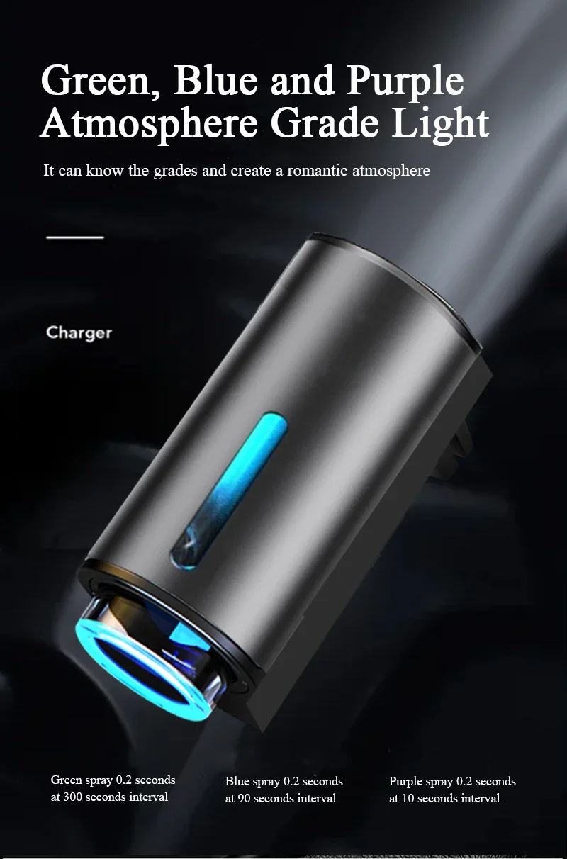 Elektrische Aroma Diffusor Lufterfrischer Im Auto Air Vent Nebel Luftbefeuchter Für Entfernen Gerüche Auto Innen Auto Zubehör – Detail 6