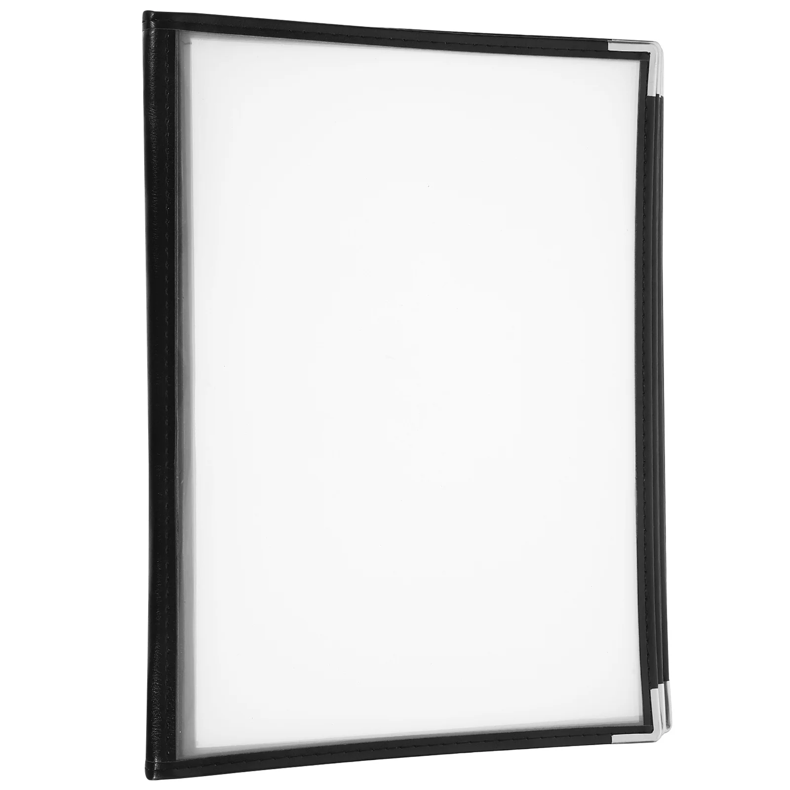 

Restaurant Menu Cover Holder Cafe Bar Menu Book Commercial Safe Materials Sturdy Fine Texture Wine List Beverage Display Storage