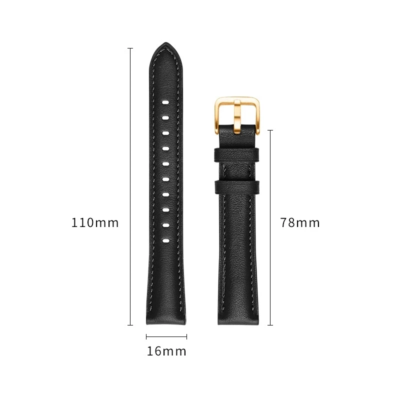 Correa de cuero de alta calidad para reloj HUAWEI, compatible con mini correa de cuero, pulsera inteligente, accesorios de repuesto