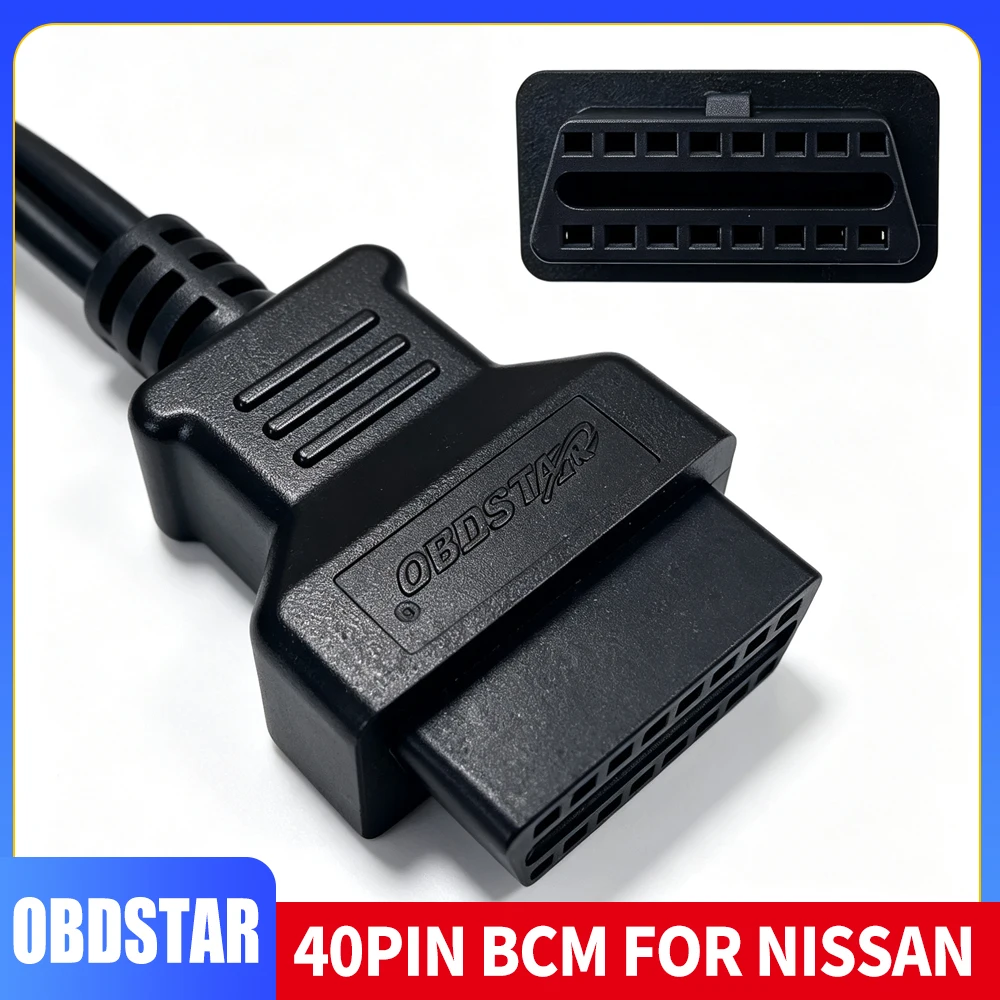 OBDSTAR for NISSAN-40 BCM Cable 40 in Key Programming Cable for X300 DP PLUS/ X300 PRO4/ X300 DP Key Master OBD Diagnostic Cable