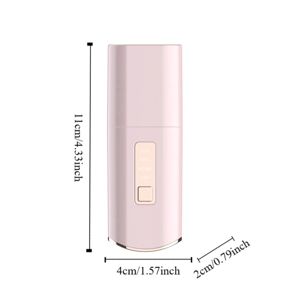 Strumenti per il trucco Piegaciglia elettrico Ricarica USB Piegaciglia riscaldato a lunga durata Temperatura a 3 marce Riscaldamento rapido