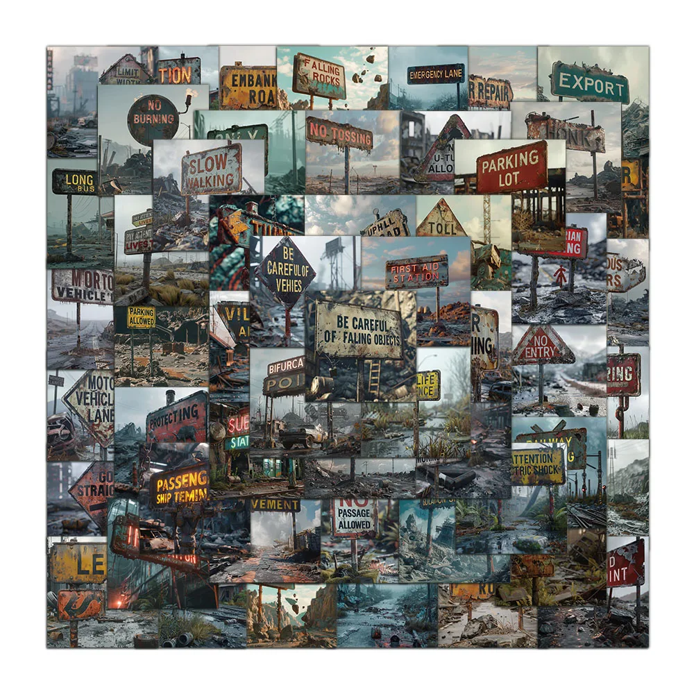 50PCS Revelation Minimalist Ins Style Niche Phone Case Notebook Waterproof Stickers