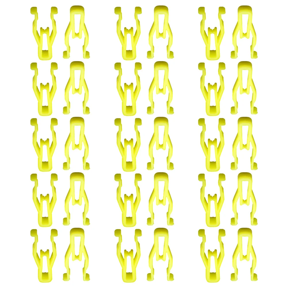 30pcs Plastic Nylon Switch Bezel Clip For Toyota For 4Runner For Lexus 90467-10203 Panel Clip Plastic Nylon Switch Bezel Clip