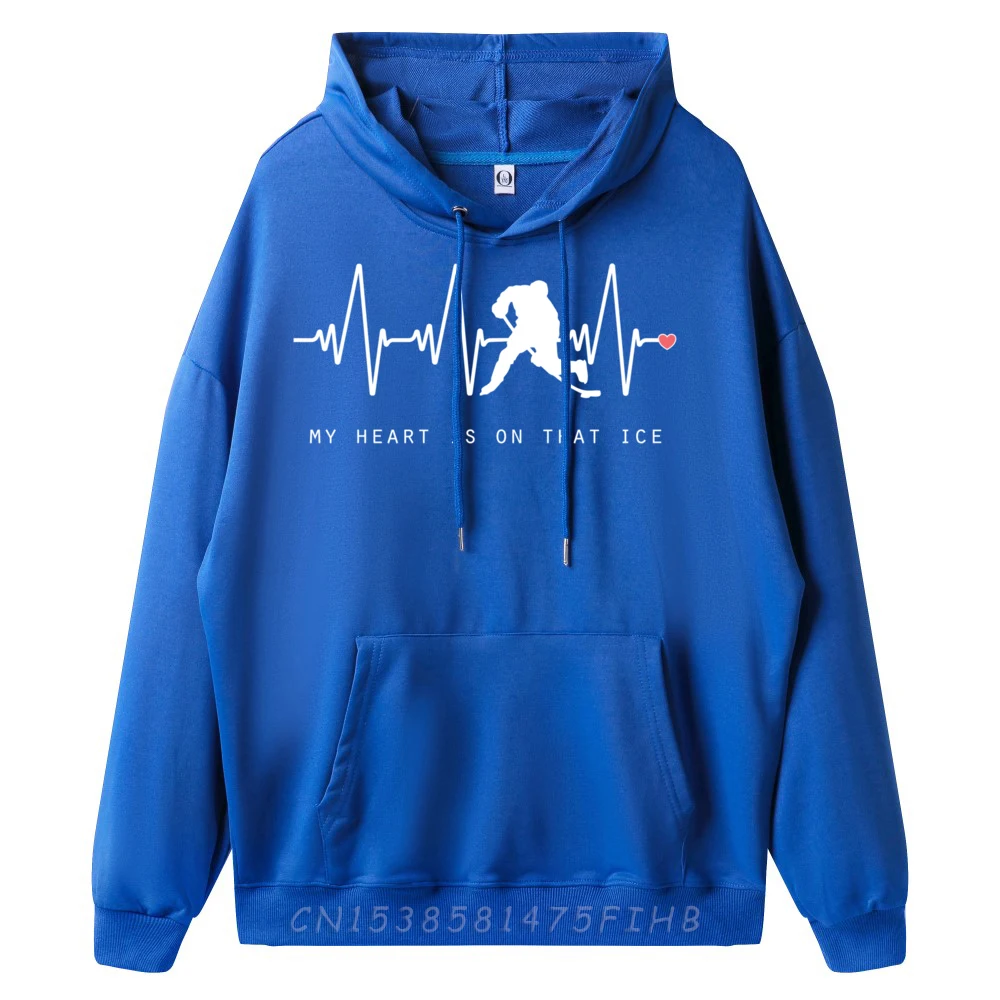 Hockey Mom Heartbeat T-speler Silhouet Plus Size Herenkleding Luxe kleding Heren