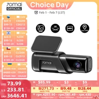 70mai Dash Cam M500 1944P 170FOV 70mai M500 coche DVR cámara de salpicadero grabadora GPS ADAS 24H Monitor de estacionamiento eMMC almacenamiento incorporado