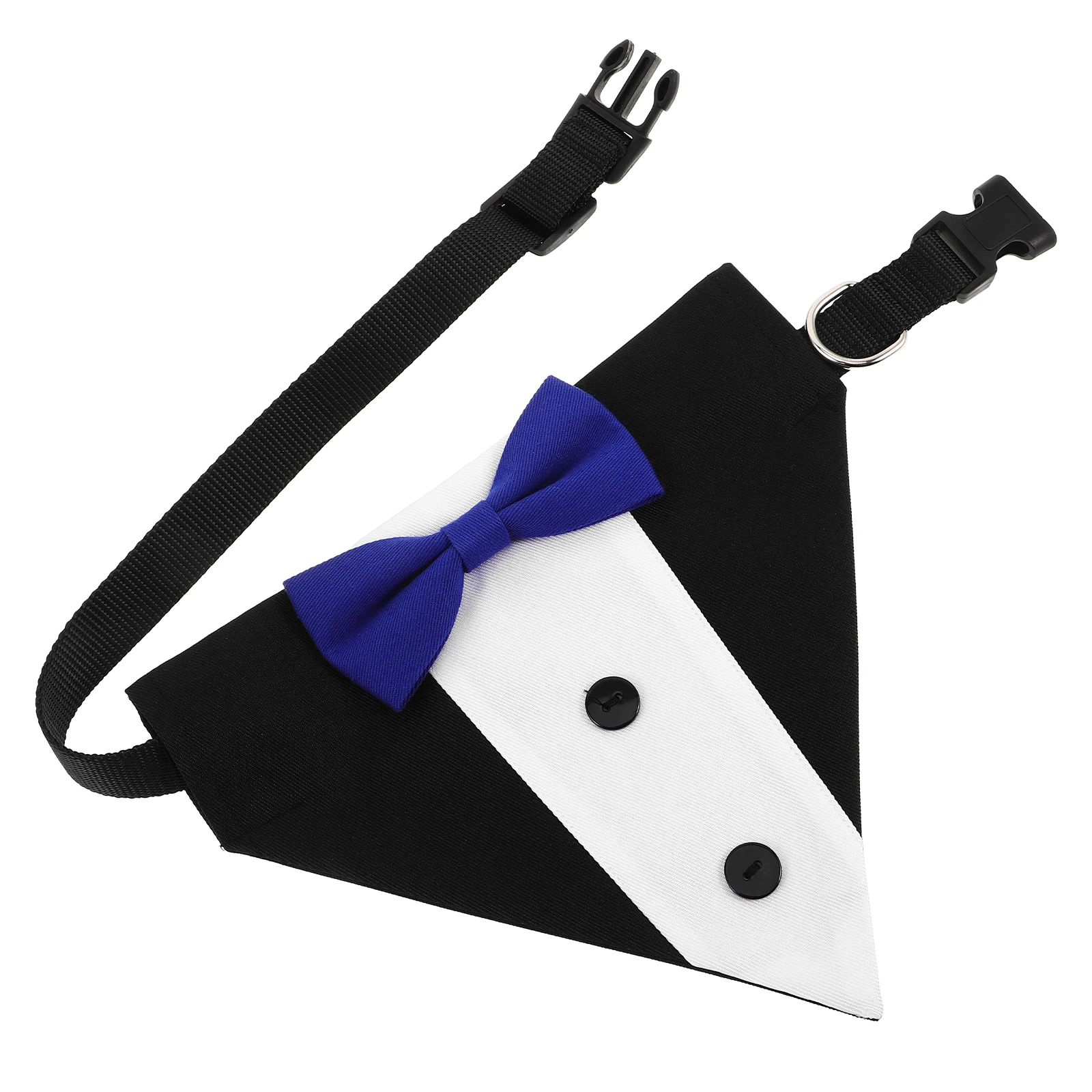 

Pet Triangle Scarf Dog Outfits Saliva Bandana Collar Small Dogs Polyester Adjustable Bow Tie Durable Fabric Dog Drool Bib