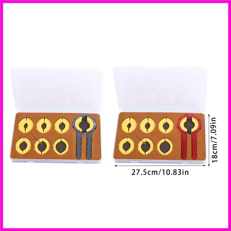 57BE Watch Pozel Removers Alloy Watch Rings Rings Opener Tool Professional for Watchmakers Watch Towning Rings Ofter Rings