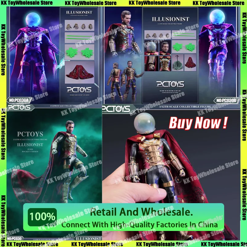 

[Hot-New] PCToys Illusionist Pocket Cosmos 1/12th Scale Collecible No:PC030 Anime Action Figure Statue Figurine Gifts Toys