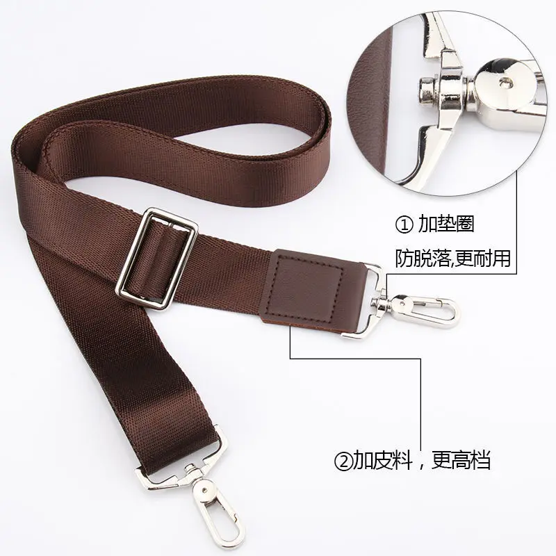 New Bag Accessories for Men Shoulder Bag Straps Computer Bag Shoulder Strap Crossbody Adjustable Wide Nylon Shoulder bag Straps