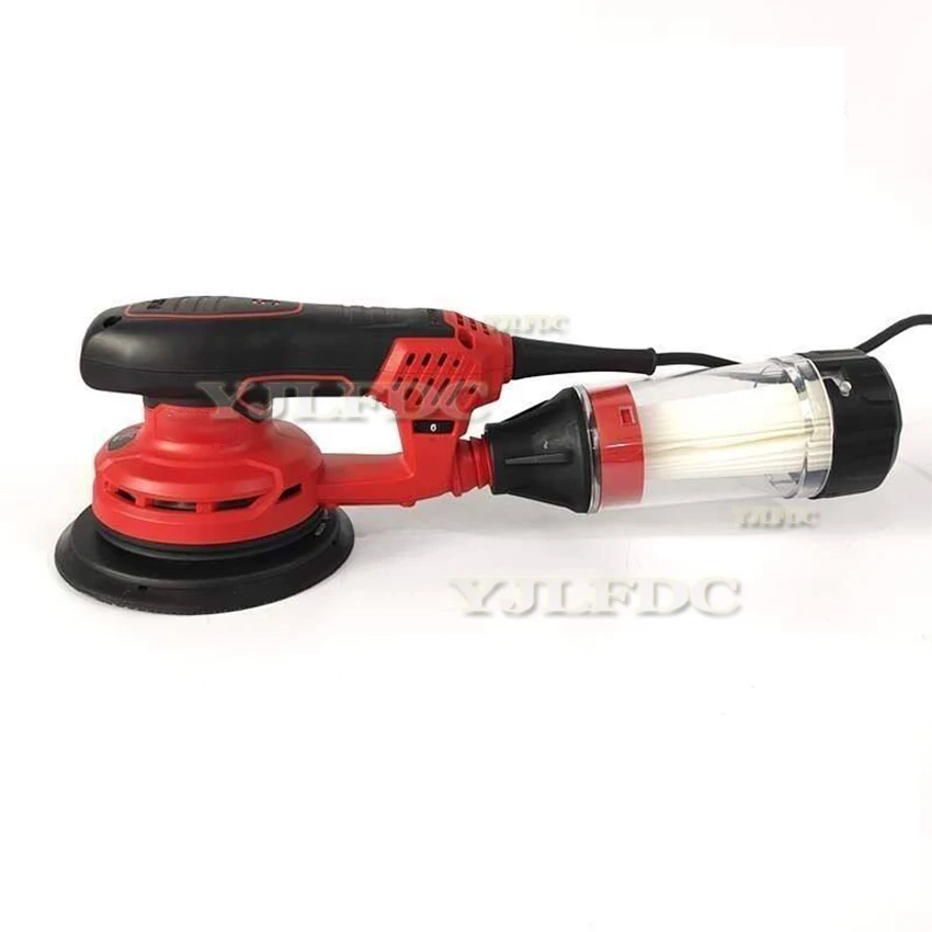 400W Electric Car Random Orbital Sander Machine Multi-Function Woodworking Corners Polisher Variable Speed Corded Sanders 220V