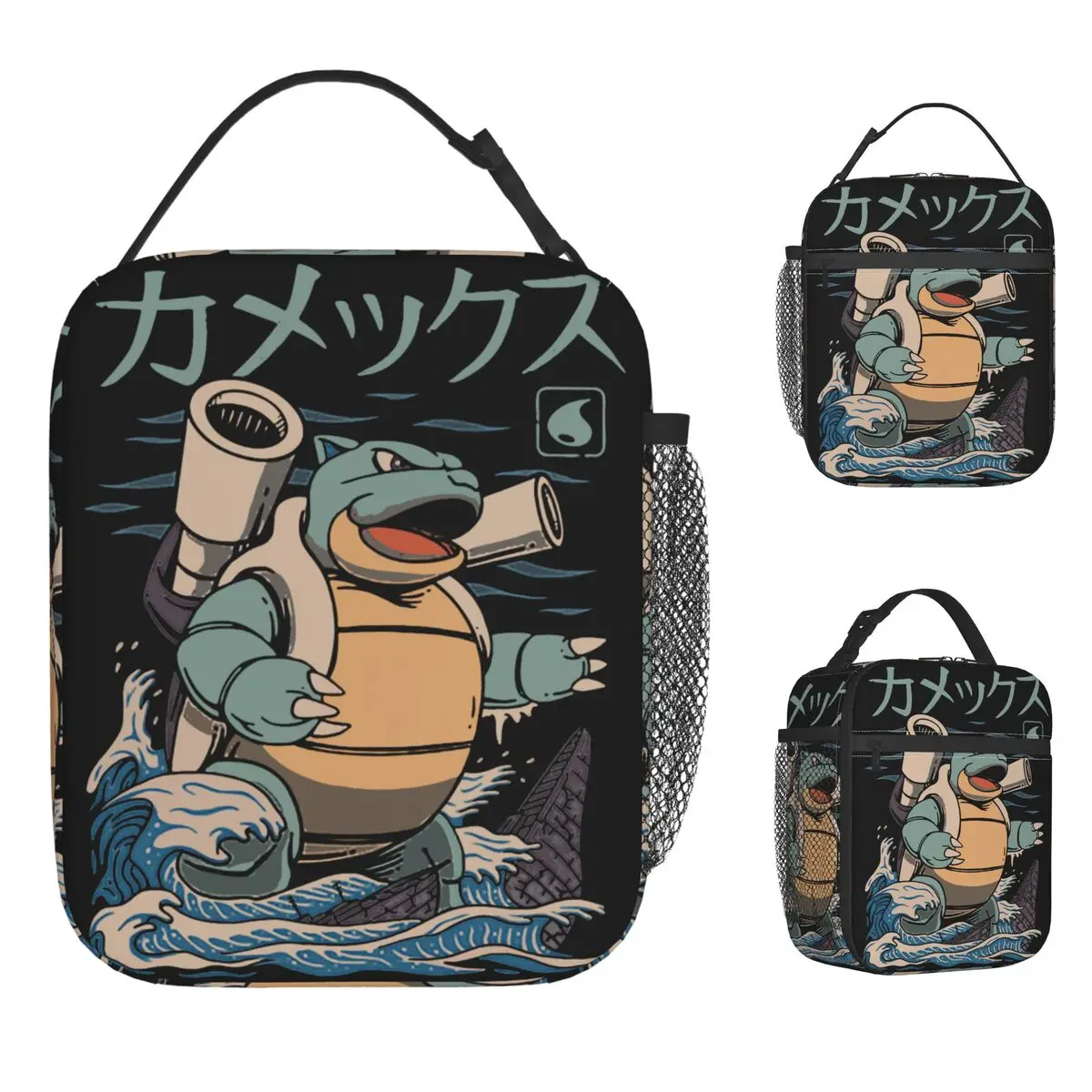 grass-kaiju-pokemoned-lancheiras-isoladas-bolsa-termica-reutilizavel-recipiente-de-almoco-a-prova-de-vazamentos-lancheira-sacola-sacos-de-armazenamento-de-alimentos