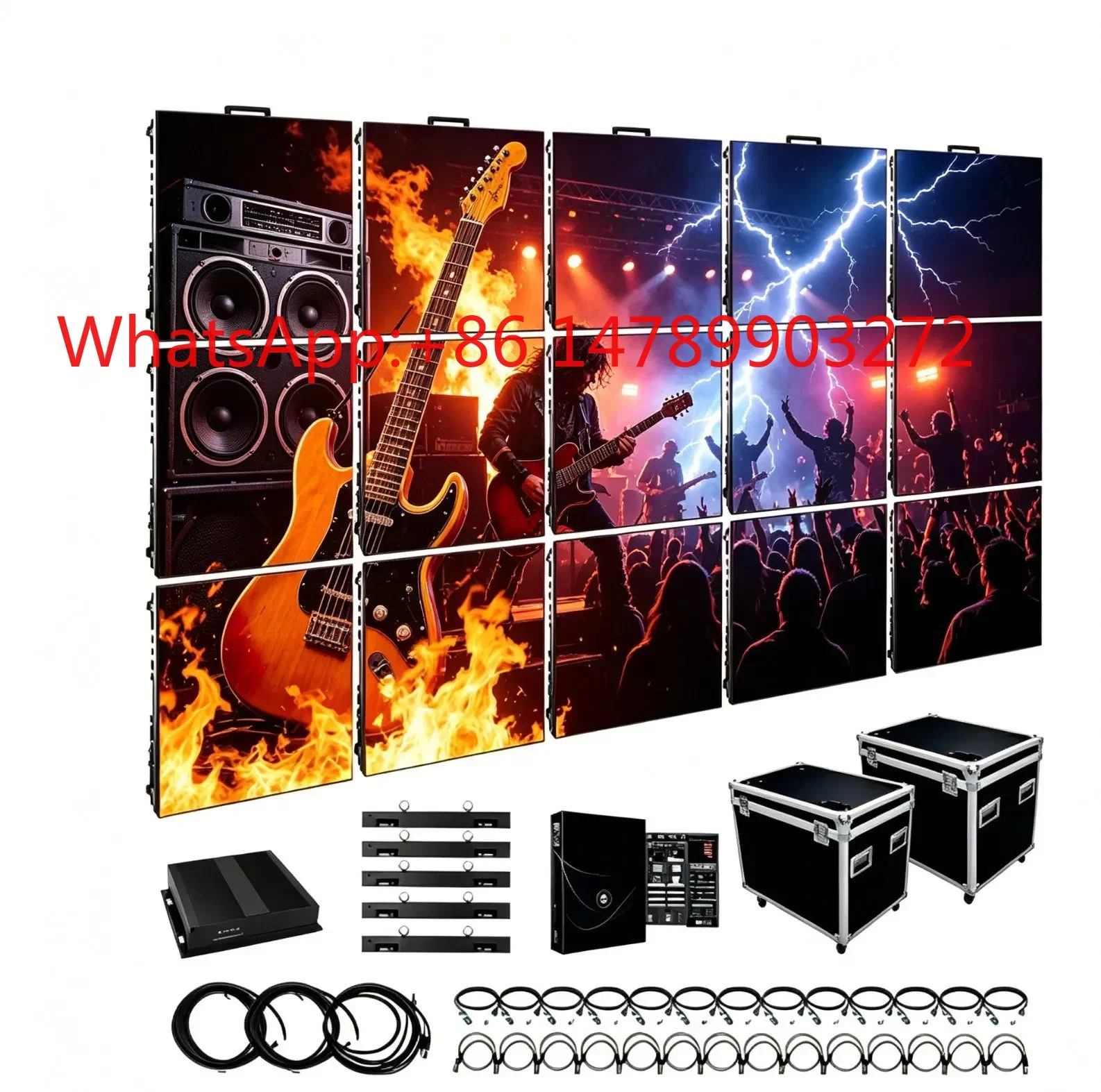

Sturdy Structure LED Rental Screen Durable Long Time Working Stage Event Panel