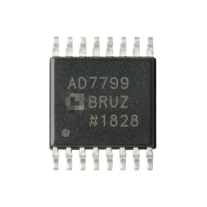 Original Genuine AD7799BRUZ-REEL TSSOP-16 24-Bit Sigma-Delta Analog-to-Digital Converter (ADC)