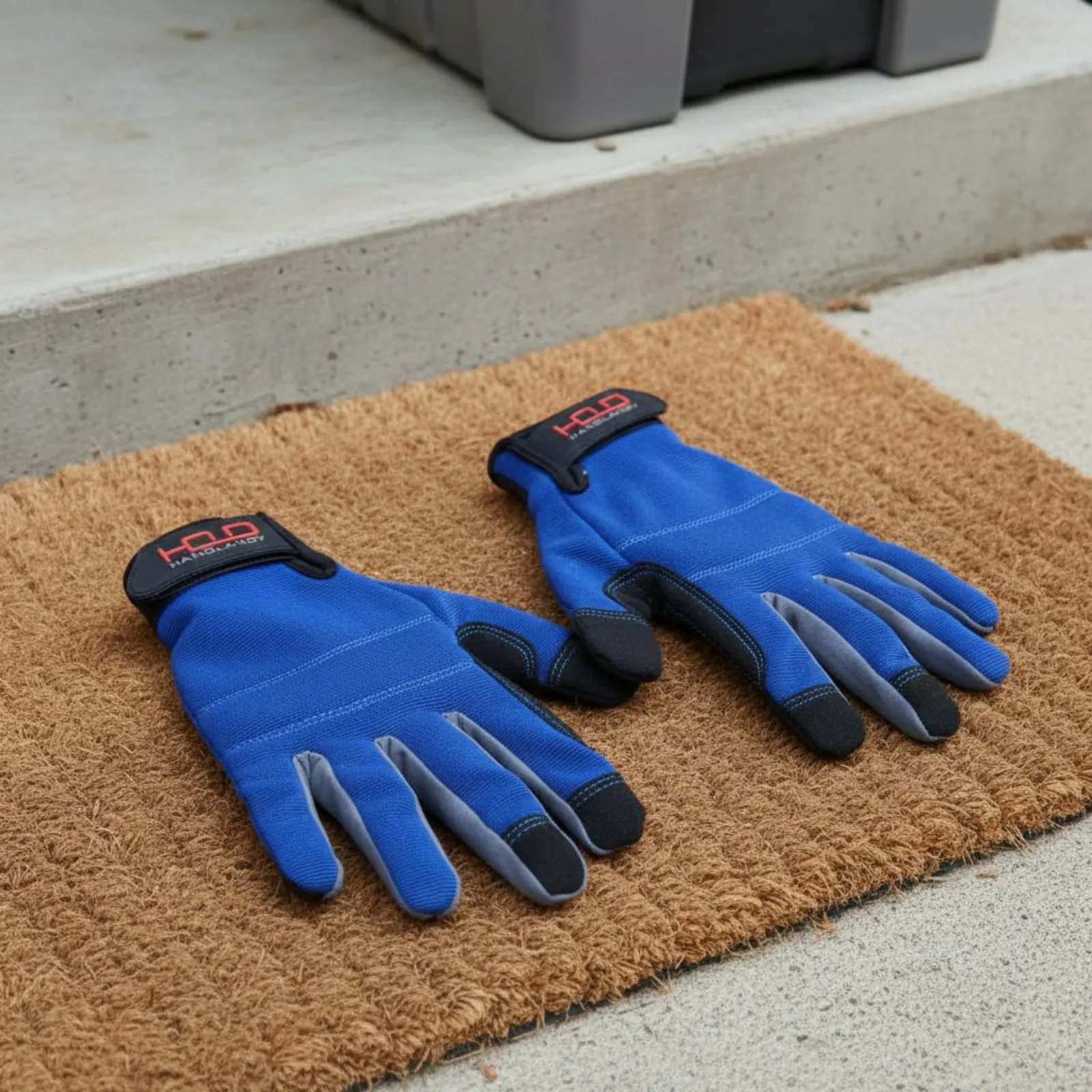 Touchscreen Work Gloves Shock Absorbing Flexible Utility Work Gloves Safety Hand Gear Breathable Abrasion Resistant for Men