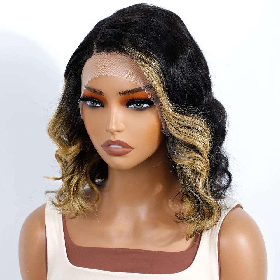 lekker-highlight-blonde-short-wavy-bob-100-human-hair-wigs-side-part-lace-front-for-women-brazilian-remy-hair-glueless-wigs
