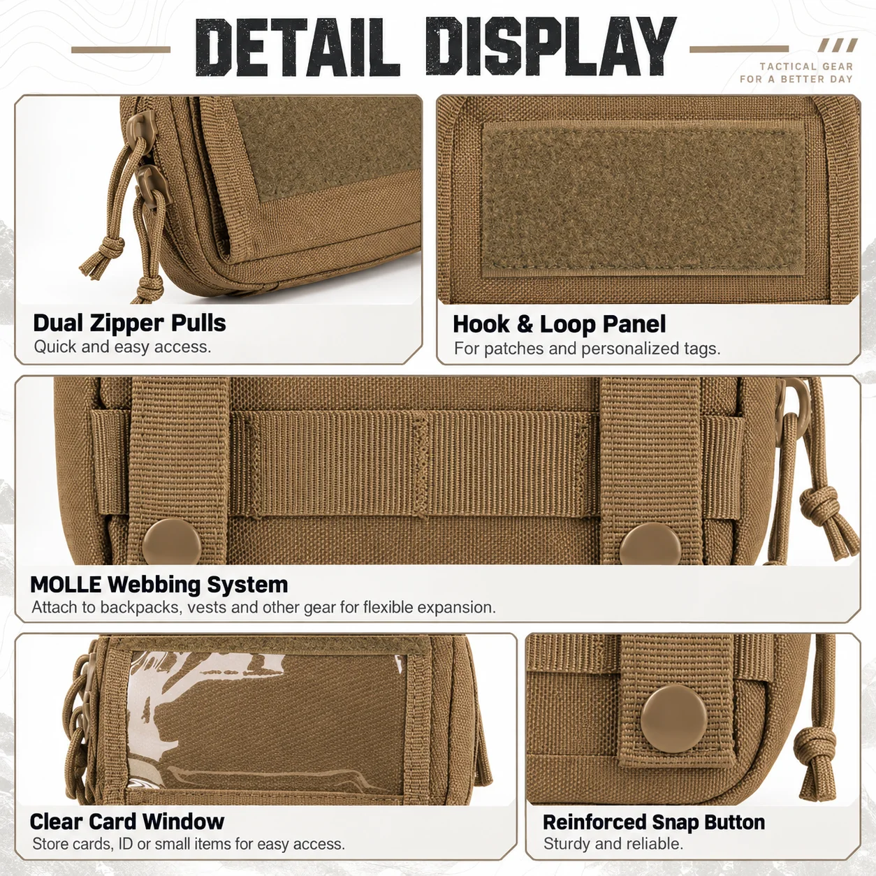 Pochette tactique pour carte d - Edc Carry Flashlight avis et prix