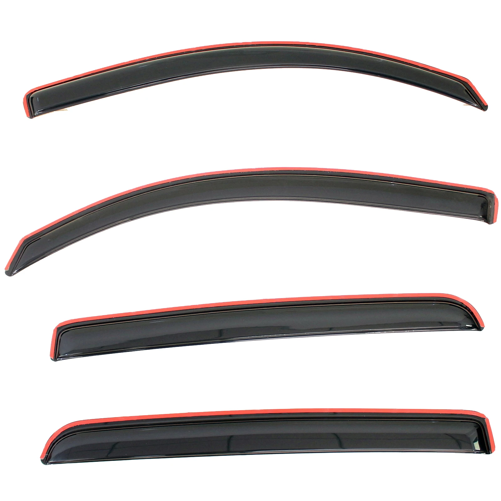 

4 шт. встроенные солнцезащитные козырьки от солнца и дождя для двойной кабы Tacoma Crew 16-20