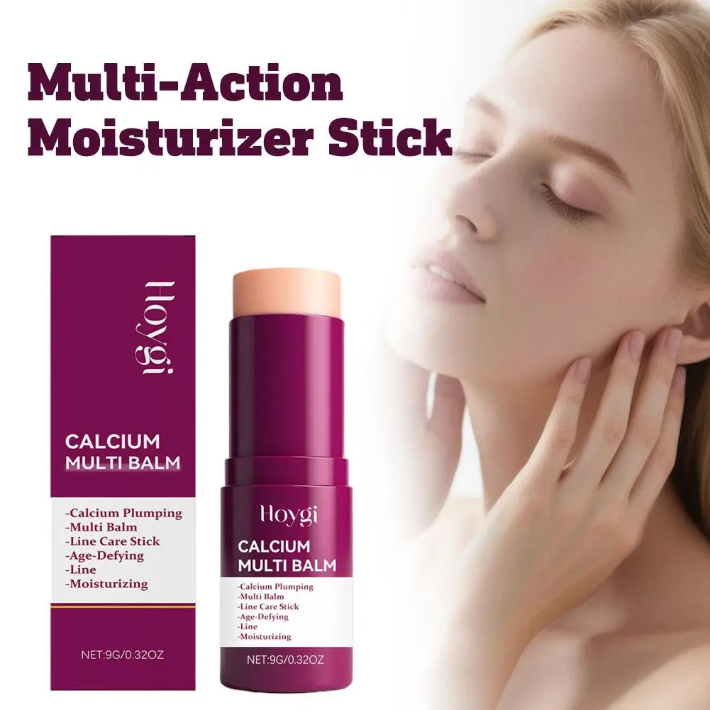 

9g Calcium Multi-purpose Balm Stick Cream - Improve Dryness Moisturizing Reduce Moisture Loss Fade Fine Lines Reduce Dark Circle