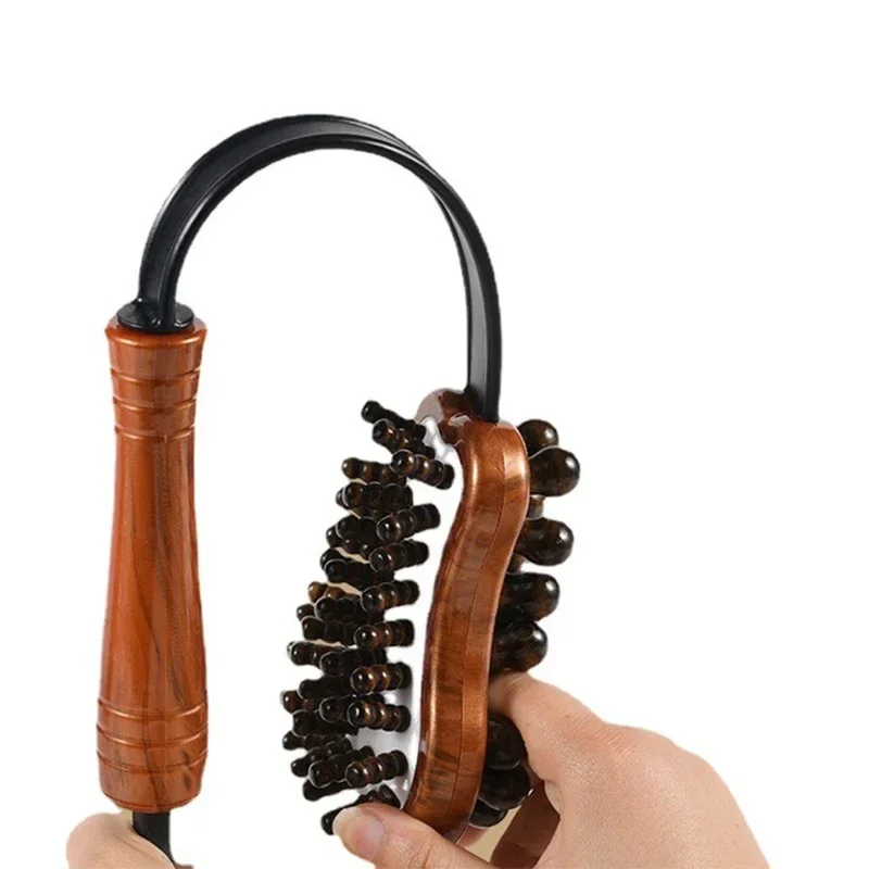 

Универсальные массажные сухожилия для спины, скребковая палочка из бука, точечное лечение, деревянный массажер Гуаша, палочка для лимфодренажа