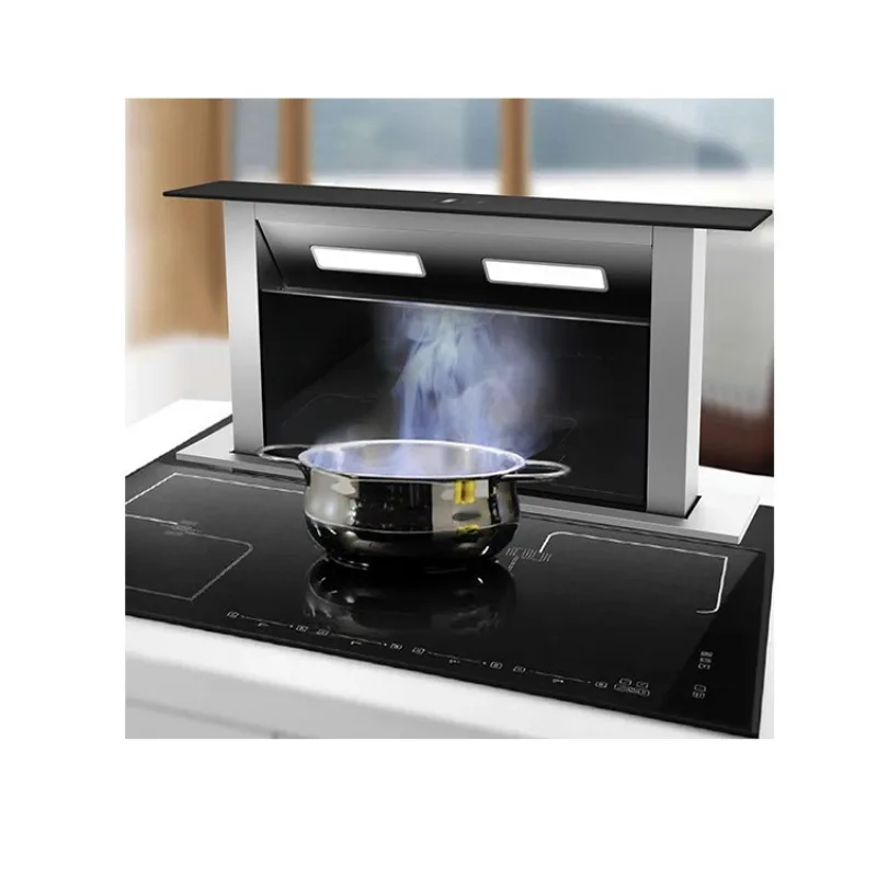 

Вытяжки для плиты Downdraft под шкафом, вытяжки 90 см для кухни со светодиодной подсветкой