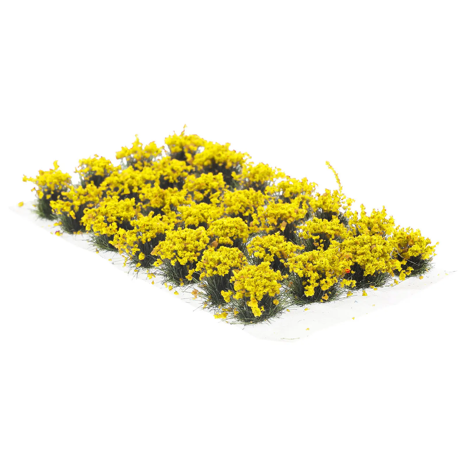 

1 Box High Quality Simulated Flower Cluster Ornament for Micro Landscape Mini Garden Sand Table Supplies Railway Layout