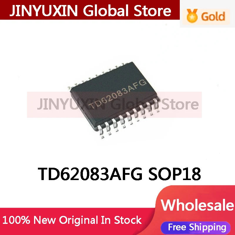 10-100Pcs TD62083 TD62083AF TD62083AFG SOP-18 driver chip In Stock IC Wholesale