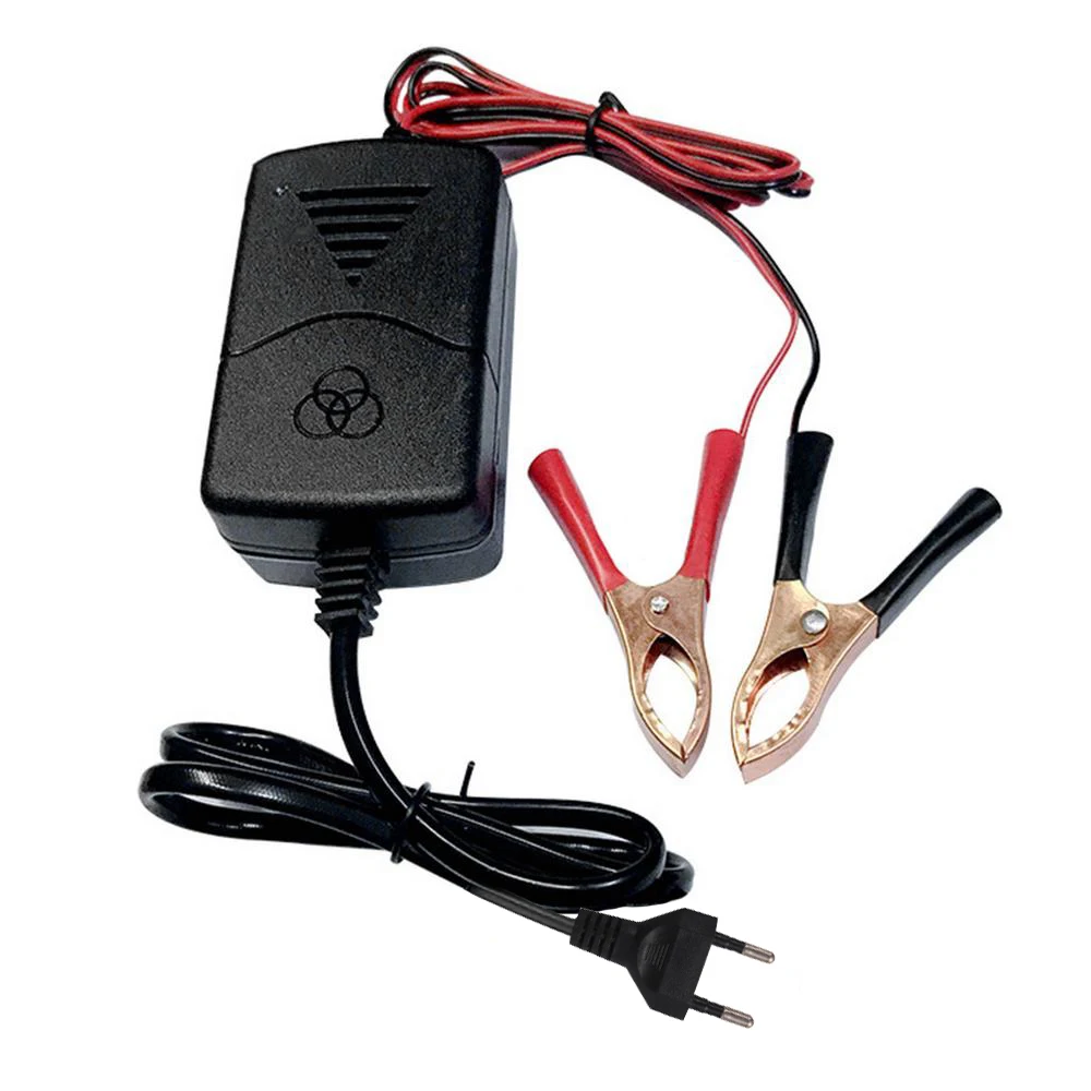 12V 1300mA Smart Battery Charger Intelligent Lead Acid Car Battery Charger Motorcycle Battery Power Rechargeable Device